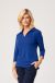 2273 Ella  Slv Detail Polo Top w/side Splits
